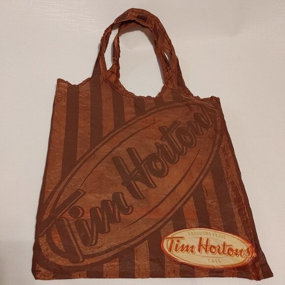 Vintage Tim Hortons Coffee Tote Bag - Picture 1 of 3